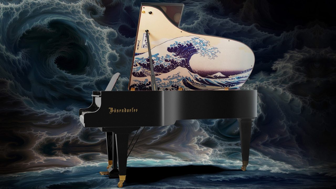 ベーゼンドルファー The Great Wave off Kanagawa 期間限定展示！